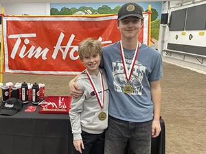 Pétanque gagnants 1er position