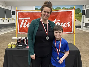 Participants au tournoi de pétanque