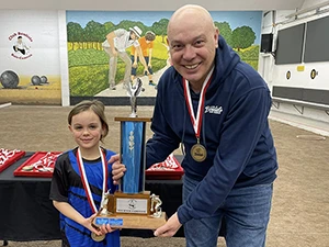 Pétanque gagnants 1er position
