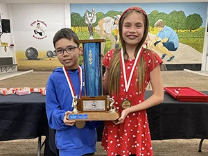 Pétanque gagnants 1er position