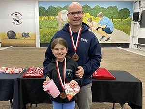 Pétanque gagnants 3e position