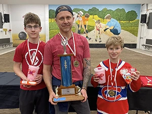 Pétanque gagnants 1er position