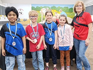 Participants au Challenge de pétanque jeunes 2026